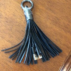 Leather portable charger